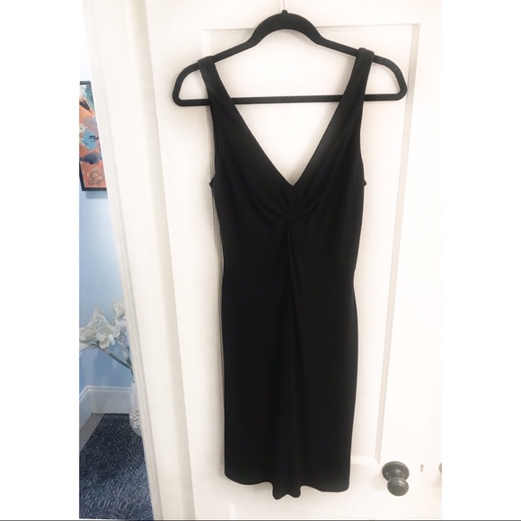 White House Black Market Black Cocktail Little Black Dress LBD Dress - Picture 4 of 7